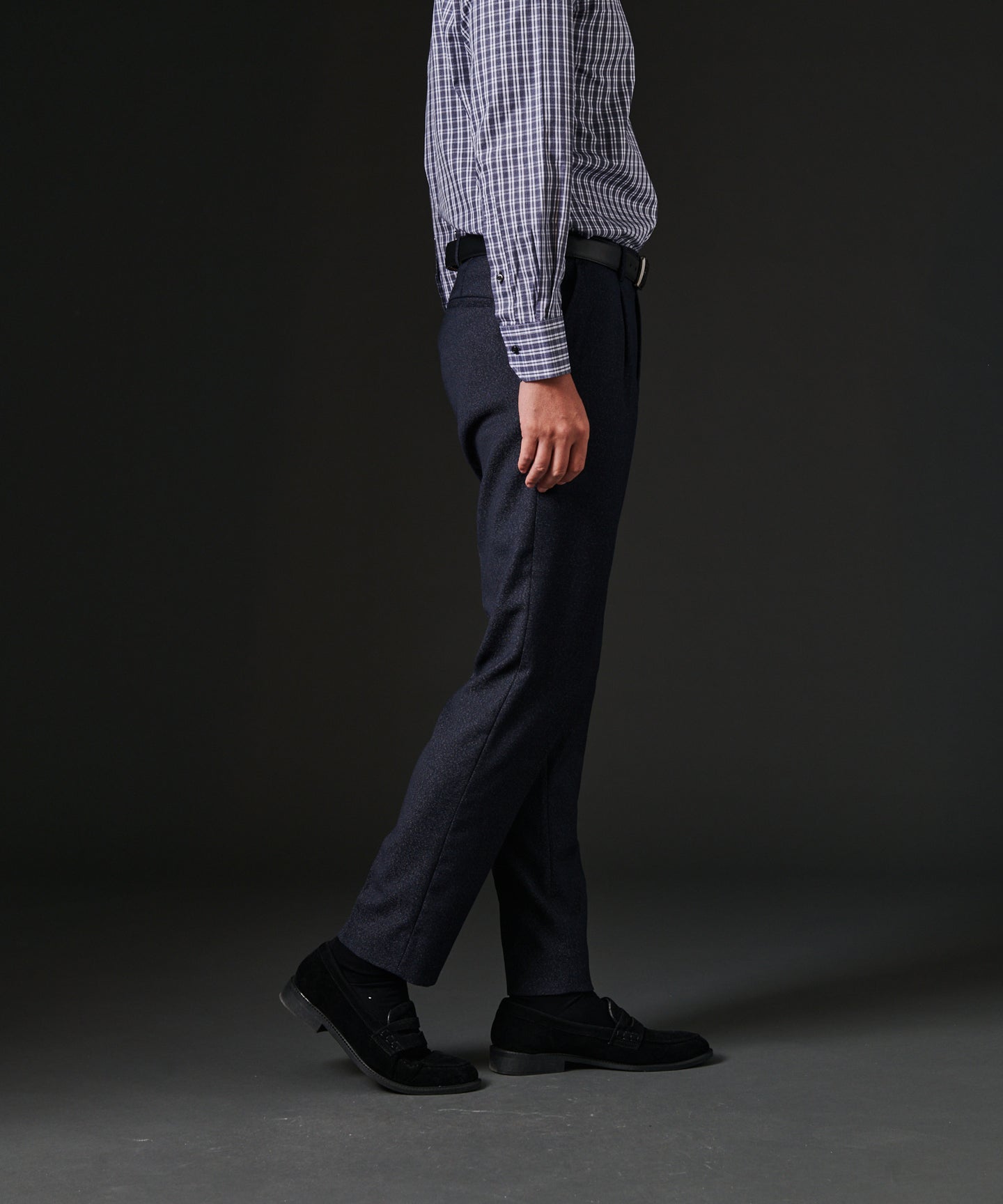 HIROKO KOSHINO LUMILETウールSETUPパンツ